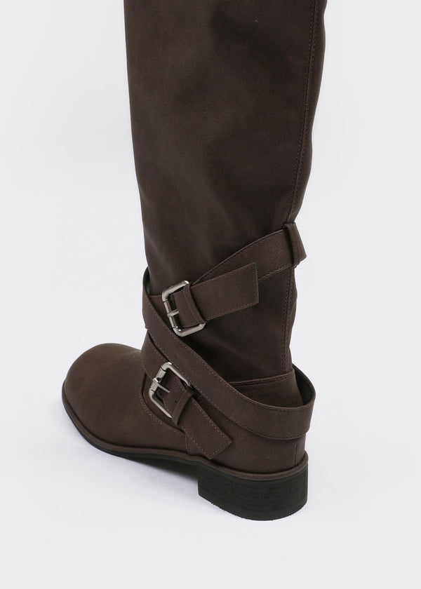 Nuver slouch long boots
