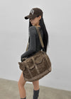 Boston Vintage Big Shoulder Bag