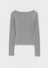 [MADE] Libra Stitch Fleece-Lined U-Neck Long Sleeve Tee (Available as a set)