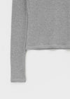 [MADE] Libra Stitch Fleece-Lined U-Neck Long Sleeve Tee (Available as a set)