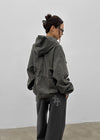[MADE] Ash Fleece-Lined Hotfix Elastic Waist Pants