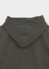 Quantum Vintage High-Neck Hooded Field Jacket