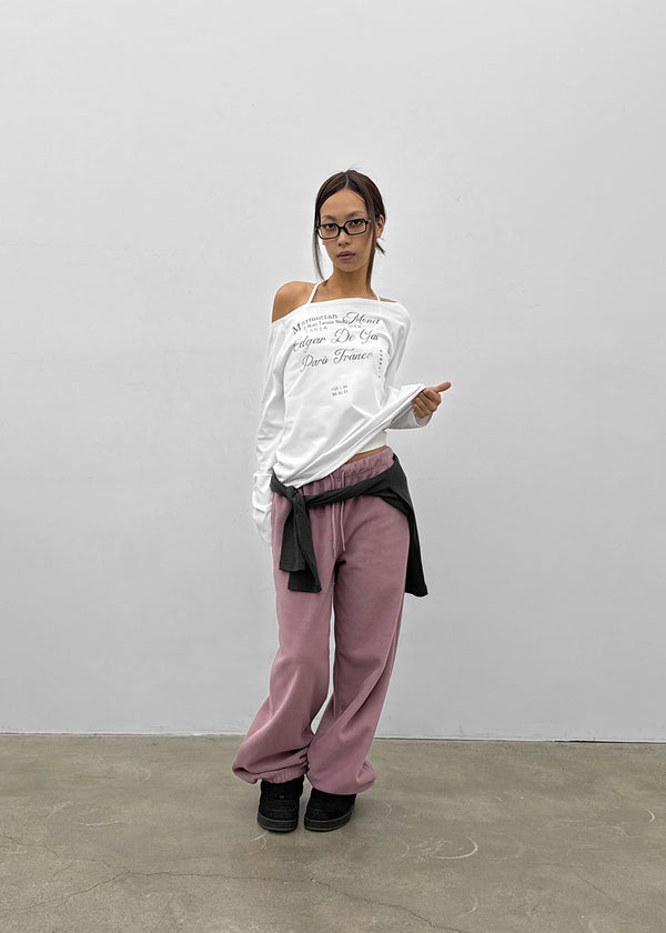 [MADE] Dalog Fleece Jogger Elastic Pants (Available as a set)
