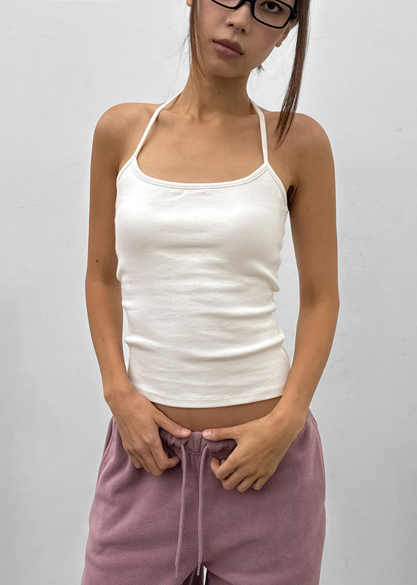 [MADE] Wearable Strap Halter Sleeveless (Built-in Cup)