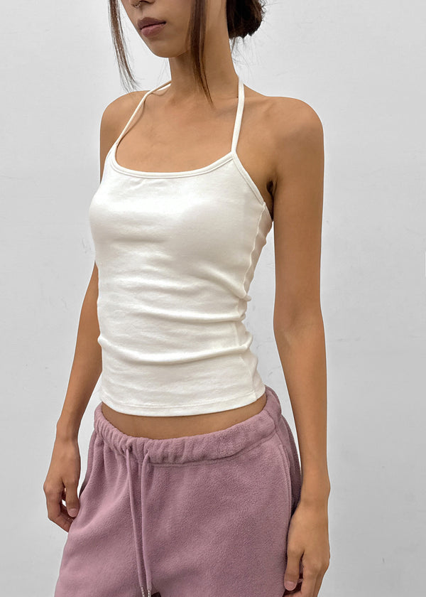 [MADE] Wearable Strap Halter Sleeveless (Built-in Cup)