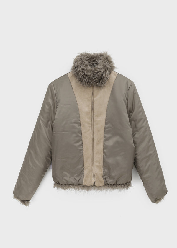 [MADE] Nanaba High-neck Fur Jacket