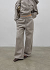 [MADE] Ash Fleece-Lined Hotfix Elastic Waist Pants