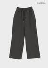 [MADE] Ash Fleece-Lined Hotfix Elastic Waist Pants