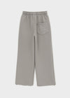 [MADE] Ash Fleece-Lined Hotfix Elastic Waist Pants