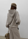 [MADE] Ash Fleece-Lined Oversized Hoodie