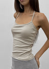 [MADE] Wearable Strap Halter Sleeveless (Built-in Cup)