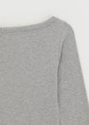 [MADE] Four-Hand Boat Neck Long Sleeve Tee