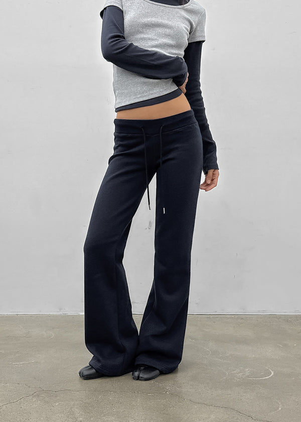 [MADE] Polnen Brushed Bootcut Back Pocket Elastic Pants