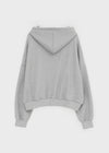 (UNISEX) Fahrenheit Studded Two-Way Zip-Up Hoodie