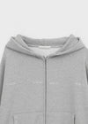 (UNISEX) Fahrenheit Studded Two-Way Zip-Up Hoodie