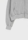 (UNISEX) Fahrenheit Studded Two-Way Zip-Up Hoodie
