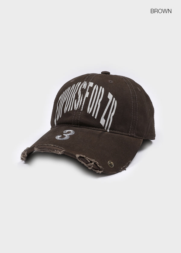 Number Crack Vintage Ball Cap