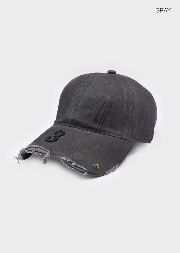 Number Crack Vintage Ball Cap