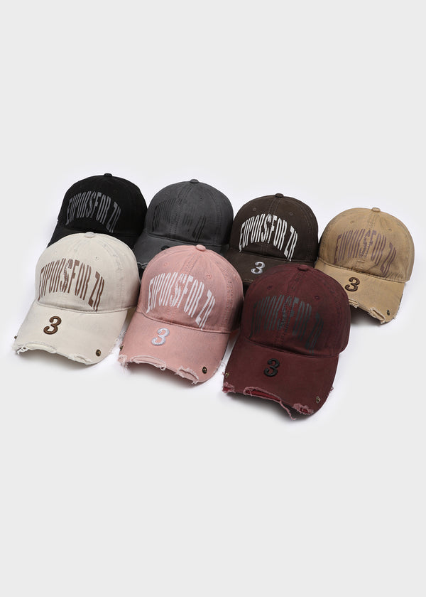 Number Crack Vintage Ball Cap