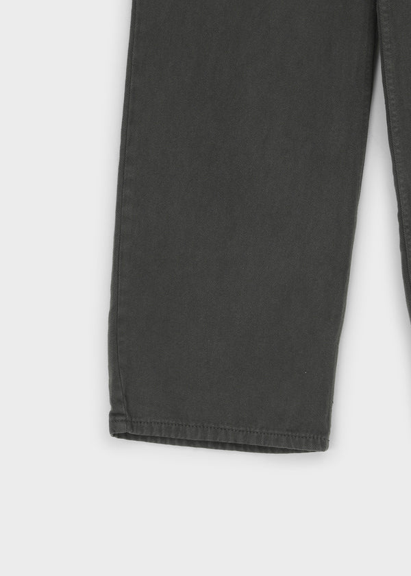 Fracture Washed Wide Cotton Pants