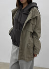 (UNISEX) Flynn Vintage Two-Way Field Jacket