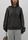 [MADE] Ash Fleece-Lined Oversized Hoodie