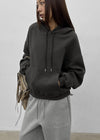 [MADE] Ash Fleece-Lined Oversized Hoodie