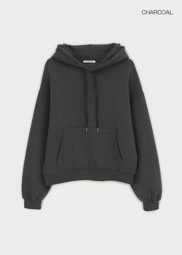 [MADE] Ash Fleece-Lined Oversized Hoodie