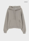[MADE] Ash Fleece-Lined Oversized Hoodie