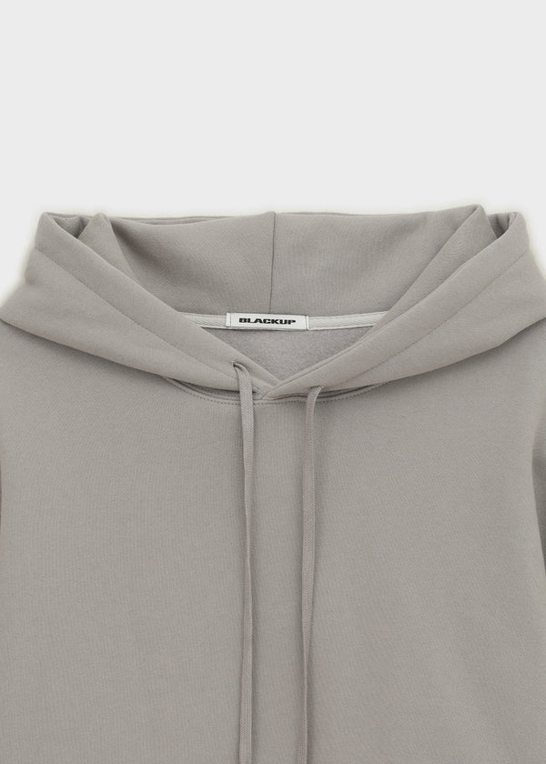 [MADE] Ash Fleece-Lined Oversized Hoodie