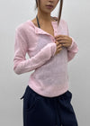 [MADE] Renov Wool Henley Neck Knit