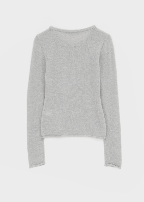 [MADE] Renov Wool Henley Neck Knit