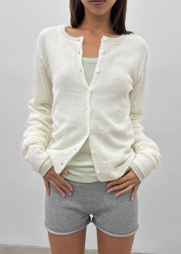 [MADE] Renov Wool Round Knit Cardigan