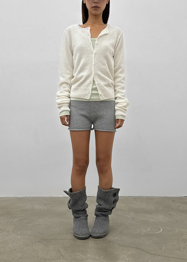 Bandali banding knit shorts