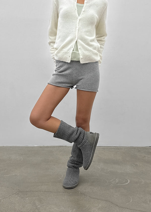 Bandali banding knit shorts
