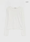 [MADE] Four-Hand Round Neck Long Sleeve Tee
