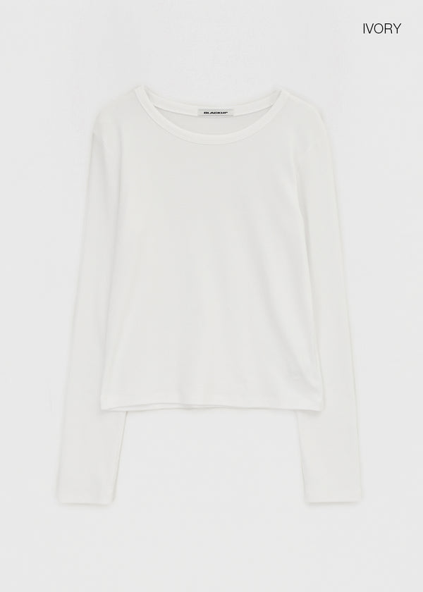 [MADE] Four-Hand Round Neck Long Sleeve Tee