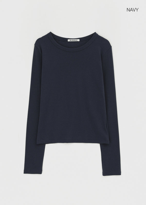 [MADE] Four-Hand Round Neck Long Sleeve Tee