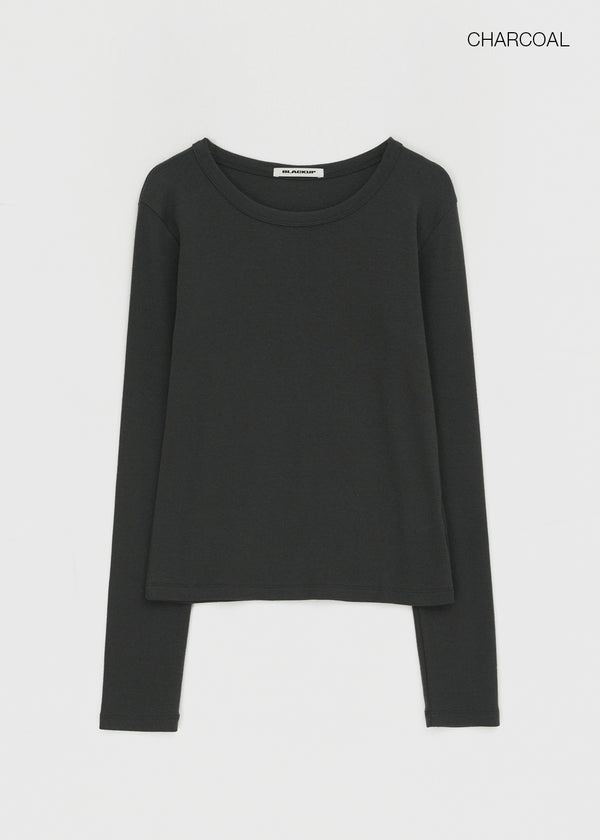 [MADE] Four-Hand Round Neck Long Sleeve Tee