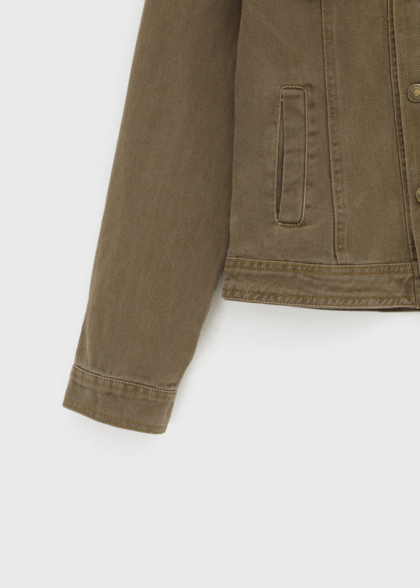 Ska High-neck Vintage Cotton Jacket