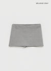 [MADE] Heaven Fleece-lined Elastic Waist Mini Skirt Pants