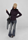Collon Low-waist Stretch Bootcut Denim Pants