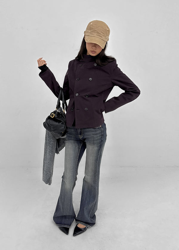 Collon Low-waist Stretch Bootcut Denim Pants