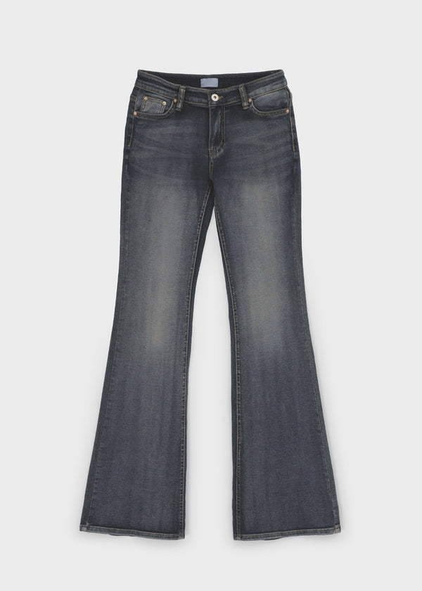 Collon Low-waist Stretch Bootcut Denim Pants
