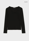 [MADE] Four-hand U-neck Long Sleeve Tee