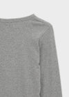 [MADE] Four-hand U-neck Long Sleeve Tee