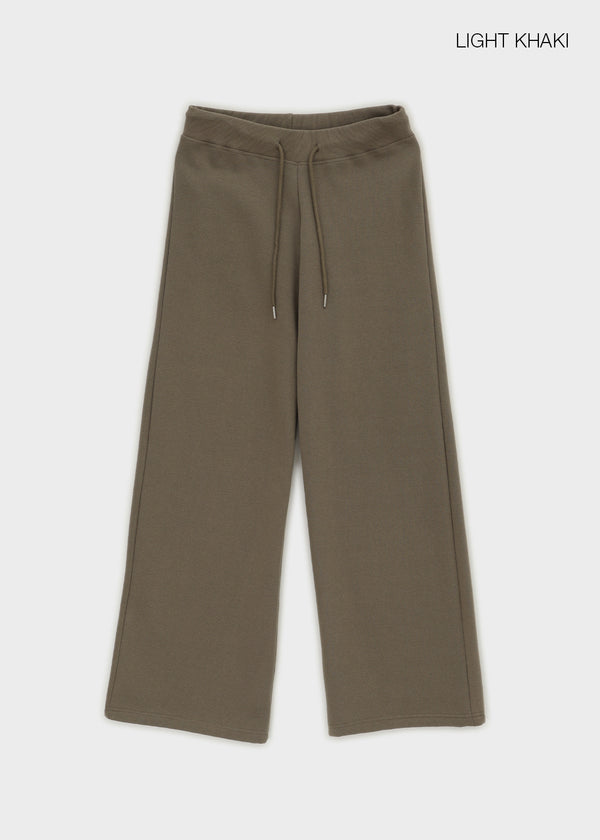 [MADE] Polnen Brushed Straight Back Pocket Elastic Pants
