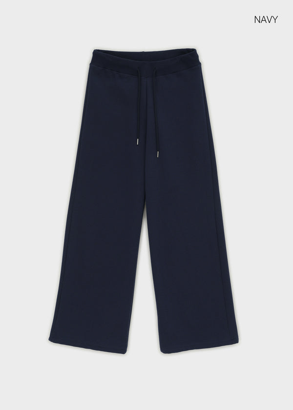 [MADE] Polnen Brushed Straight Back Pocket Elastic Pants