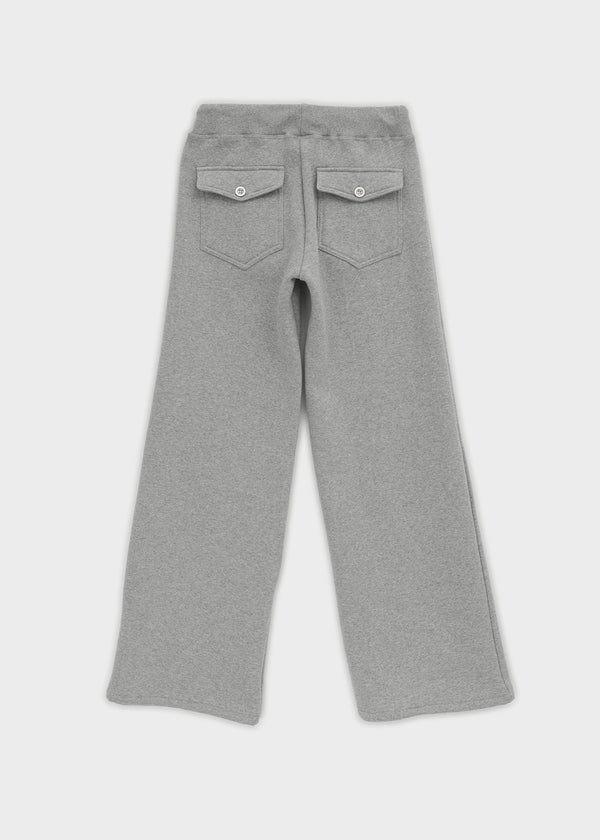 [MADE] Polnen Brushed Straight Back Pocket Elastic Pants
