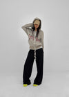 Rekhu Vintage Zip-up Hoodie